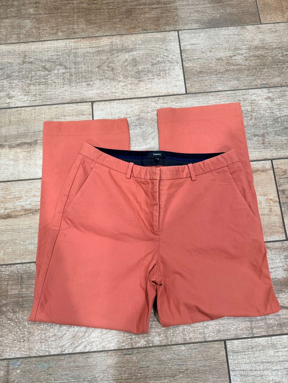 Theory | Coral Colored Trouser Pants